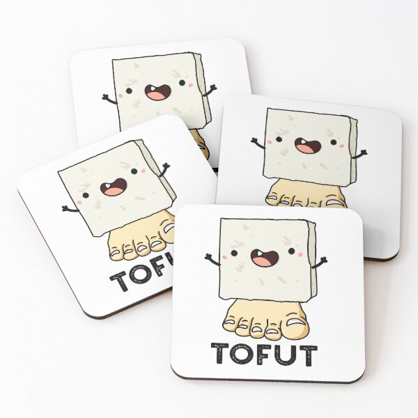Item preview, Tofut Funny Tofu Puns  designed and sold by punnybone.