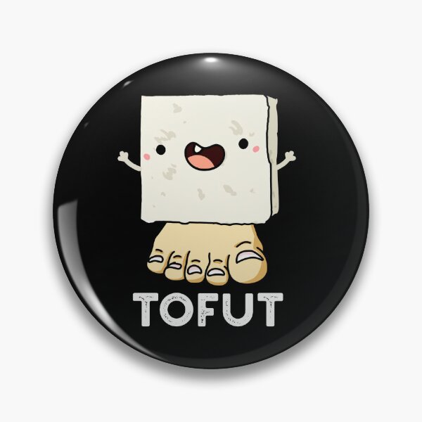 Item preview, Tofut Funny Tofu Puns (Dark BG) designed and sold by punnybone.