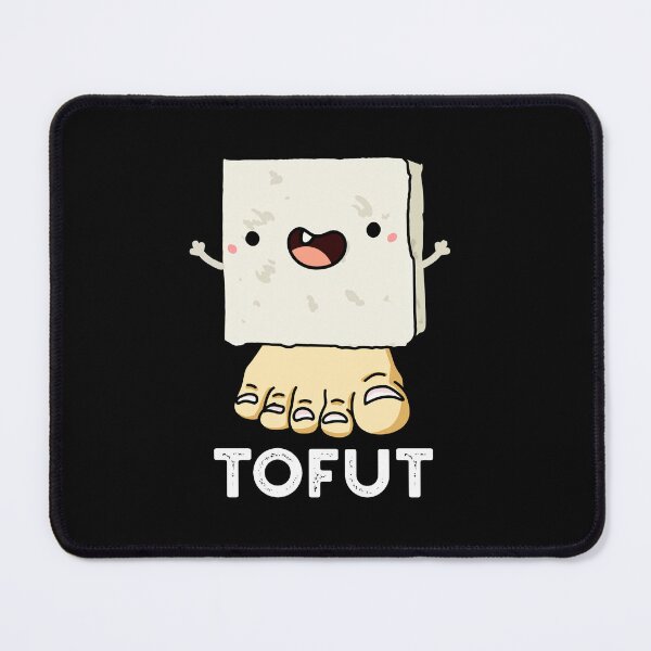 Item preview, Tofut Funny Tofu Puns (Dark BG) designed and sold by punnybone.