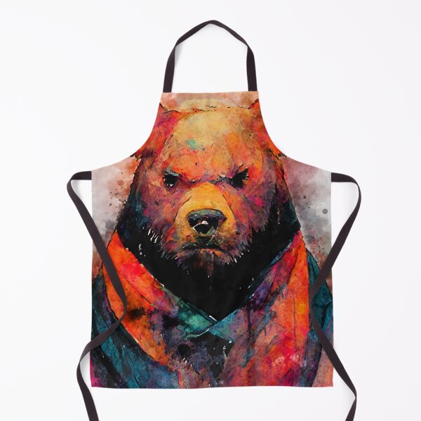 Item preview, Bear Teddy #bear animal watercolor painting designed and sold by JBJart.