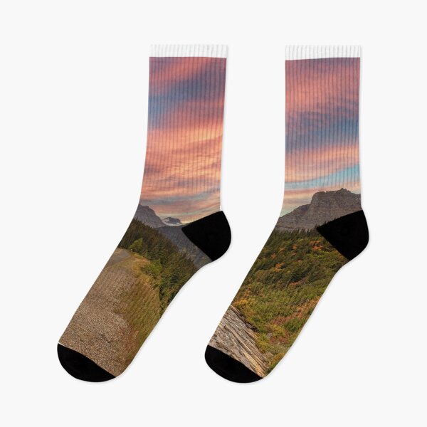 Item preview, Sunset at Going to the sun road, Glacier National Park, MT designed and sold by Vsaditya2020.