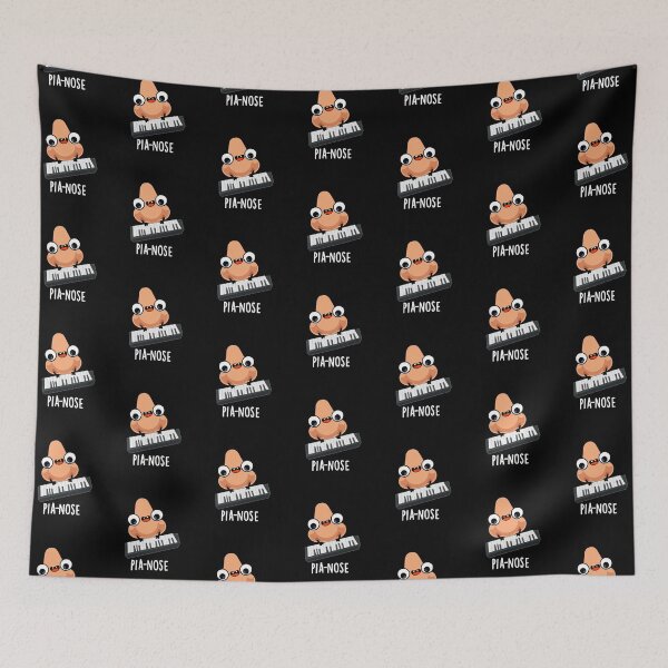 Item preview, Pianose Funny Piano Puns (Dark BG) designed and sold by punnybone.