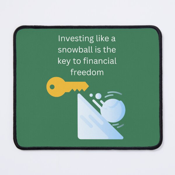 Item preview, Investing like a snowball is the key to financial freedom  designed and sold by UpcomingTech.