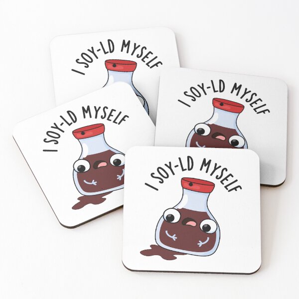 Item preview, I Soy-ld Myself Funny Soy Sauce Puns  designed and sold by punnybone.