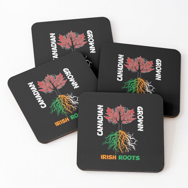 Item preview, Canadian Grown Irish Roots, Proud To Be Irish designed and sold by SportyDogShop.