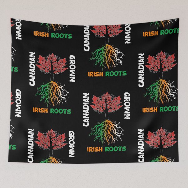 Item preview, Canadian Grown Irish Roots, Proud To Be Irish designed and sold by SportyDogShop.