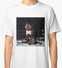 Muhammad Ali verprügelt Sonny Liston Classic T-Shirt