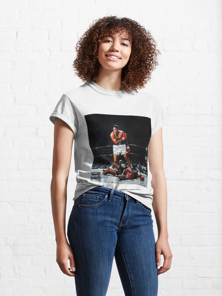 Alternate view of Muhammad Ali Knocks Out Sonny Liston Classic T-Shirt
