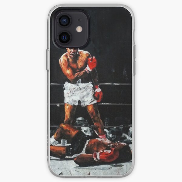 Muhammad Ali noquea a Sonny Liston Funda blanda para iPhone