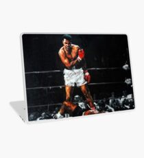 Muhammad Ali verprügelt Sonny Liston Laptop Folie