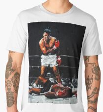 Muhammad Ali Knocks Out Sonny Liston Men's Premium T-Shirt