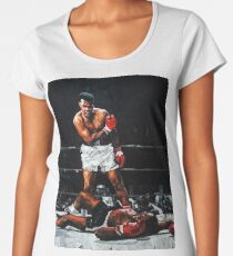 Muhammad Ali Knocks Out Sonny Liston Women's Premium T-Shirt