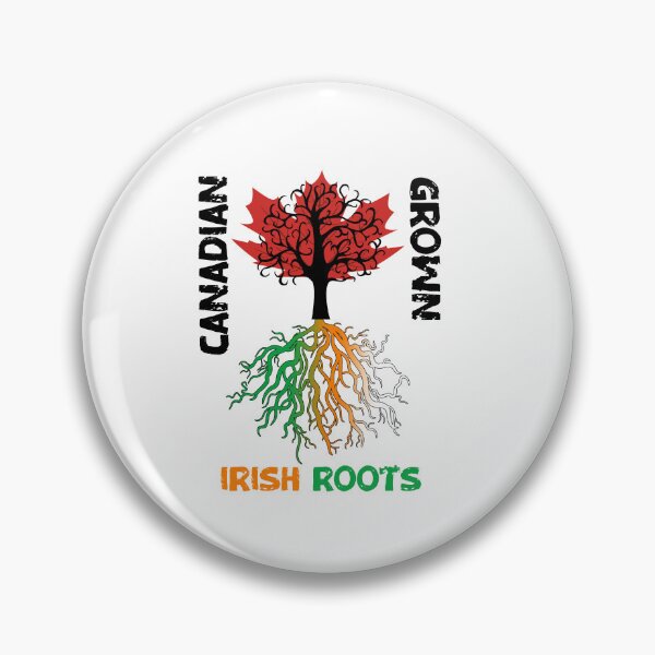 Item preview, Canadian Grown Irish Roots, Proud To Be Irish designed and sold by SportyDogShop.