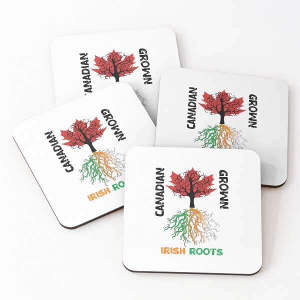 Item preview, Canadian Grown Irish Roots, Proud To Be Irish designed and sold by SportyDogShop.