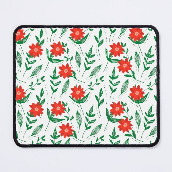 Item preview, red flower pattern designed and sold by HeavenDesign99.
