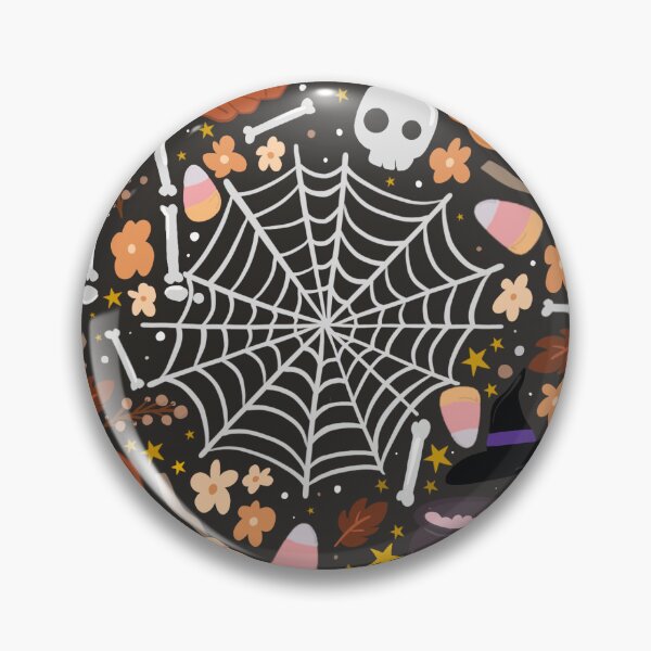 Item preview, Halloween Floral Pattern  designed and sold by Sydie Studio.