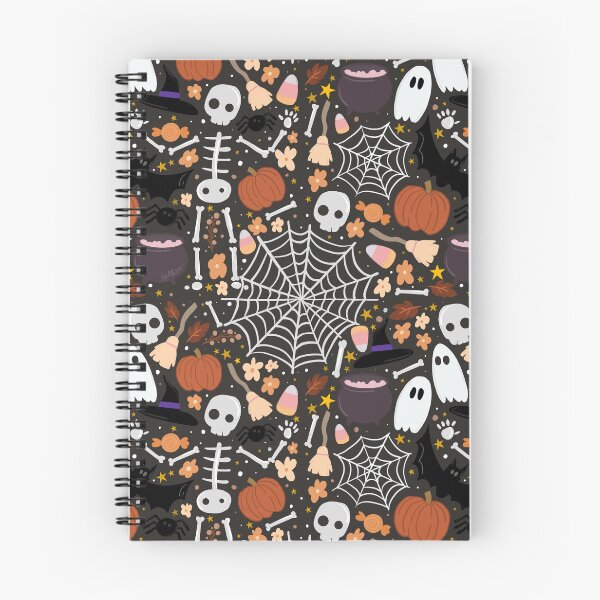 Item preview, Halloween Floral Pattern  designed and sold by Sydie Studio.