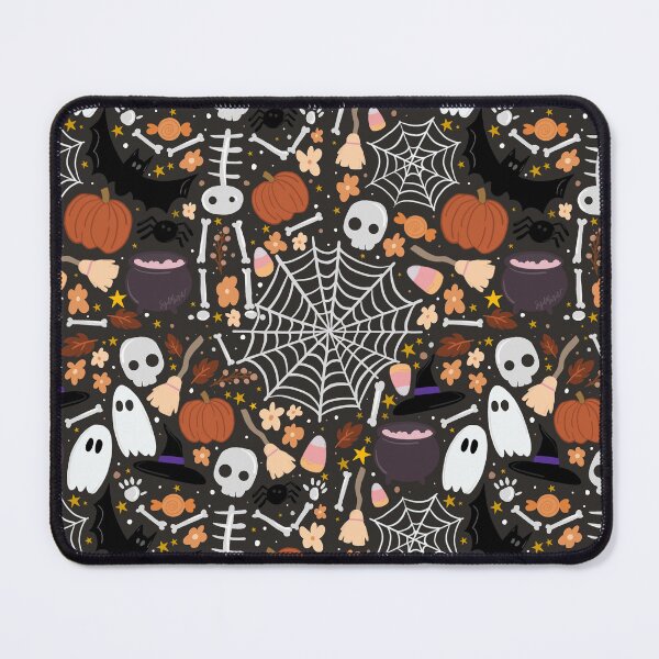 Item preview, Halloween Floral Pattern  designed and sold by Sydie Studio.