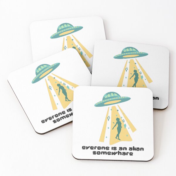 Item preview, Everyone is an alien somewhere designed and sold by PellSilversmith.