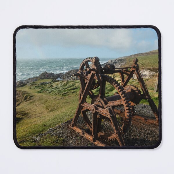 Item preview, Rusty winch, Three Castle Head, Dunlough, Co. Cork, Ireland designed and sold by AndrewJonesFoto.