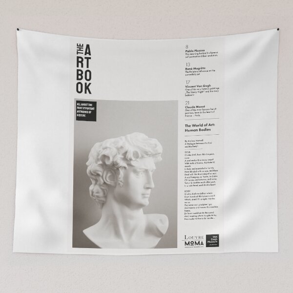 Item preview, Fake Magazine Cover "The Artbook" — Graphic Poster designed and sold by Xira-X.