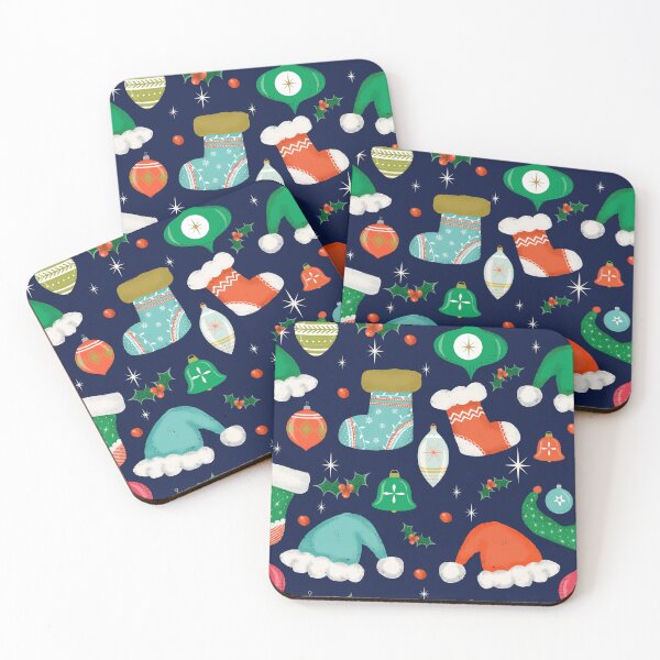 Item preview, Christmas Merry and Bright Blue -Stockings  designed and sold by susycosta.