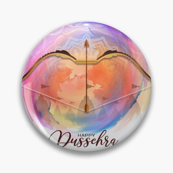 Item preview, Happy Festival Dussehra - Indian Holiday Vijayadashami Dasara designed and sold by DAC-Art.