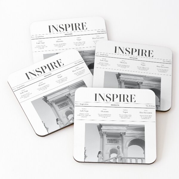 Item preview, Fake Magazine Cover "Inspire" — Graphic Poster designed and sold by Xira-X.