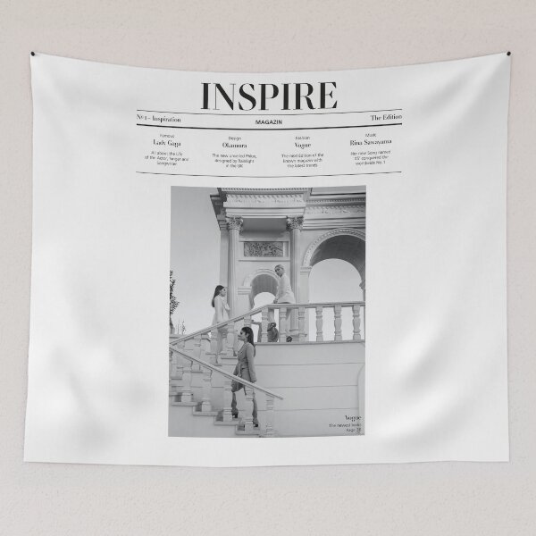 Item preview, Fake Magazine Cover "Inspire" — Graphic Poster designed and sold by Xira-X.