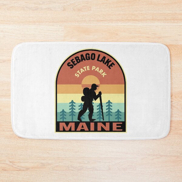 Item preview, Sebago Lake State Park Maine Retro Hiking designed and sold by HalpinDesign.