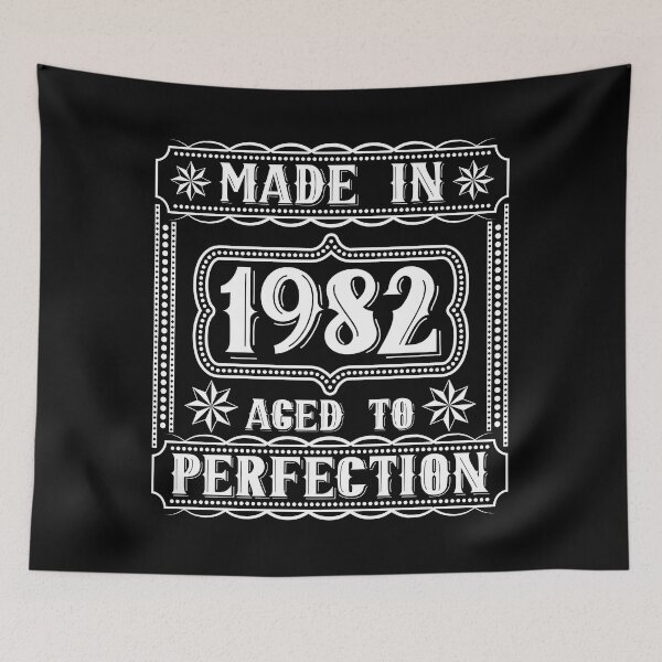 Item preview, Made In 1982 Age To Perfection Vintage Birthday designed and sold by netdota.