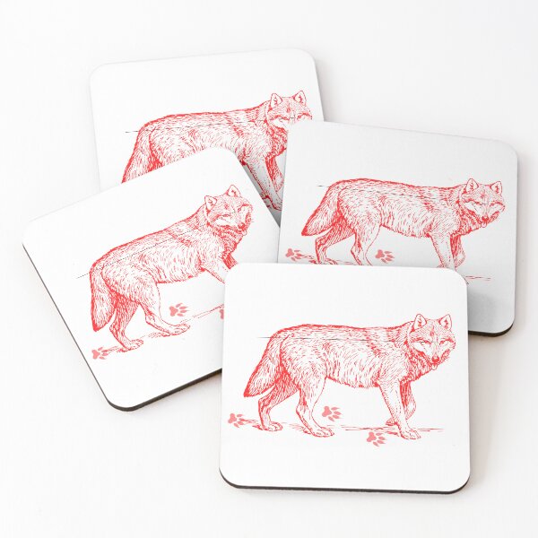 Item preview, Red Wolf animal  designed and sold by Elidrissi7.