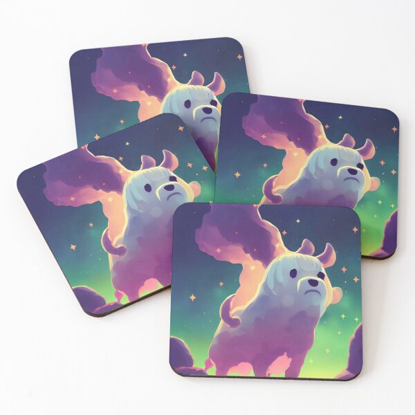 Item preview, Space Cloud Winged Bison designed and sold by ComicsFactory.