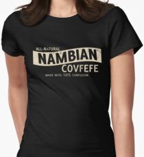 All-natürliches nambisches Covfefe Tailliertes T-Shirt