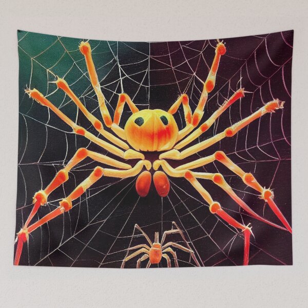 Aperçu de l'œuvre Spider Halloween créée et vendue par ComicsFactory.