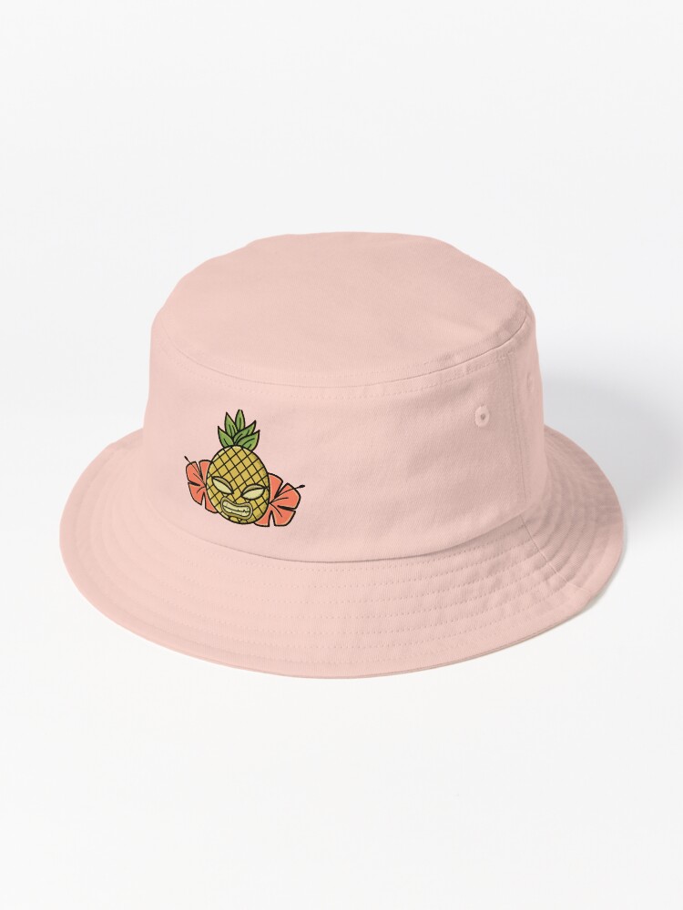 Pink pineapple cheap bucket hat