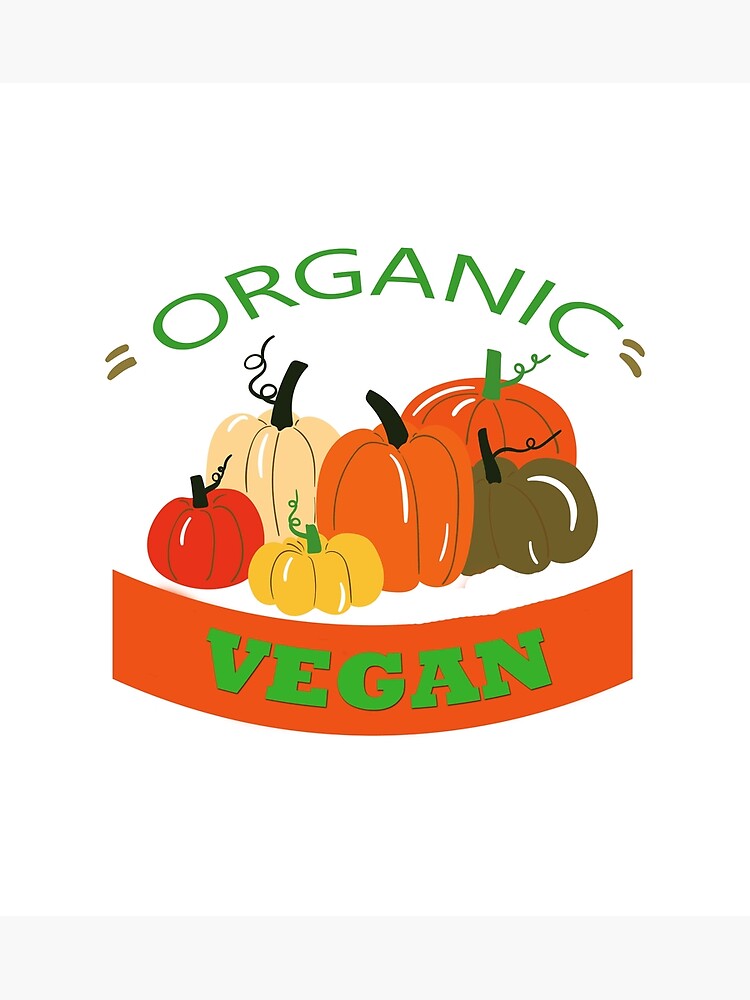 Organic Vegan Font Fresh Fruits And Vegetables T Shirts Essential Classic Shirts Stickers