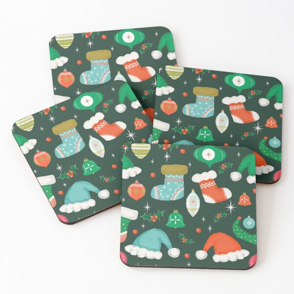 Item preview, Christmas Merry and Bright Green-Stockings  designed and sold by susycosta.