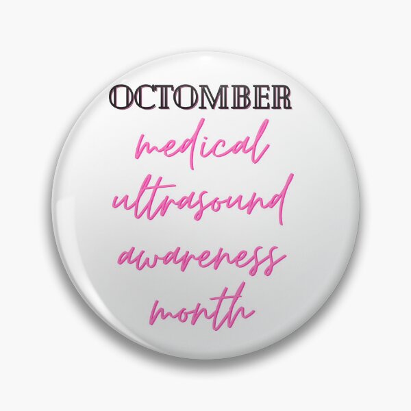 Item preview, october is medical ultrasound awareness month designed and sold by KushanXs.