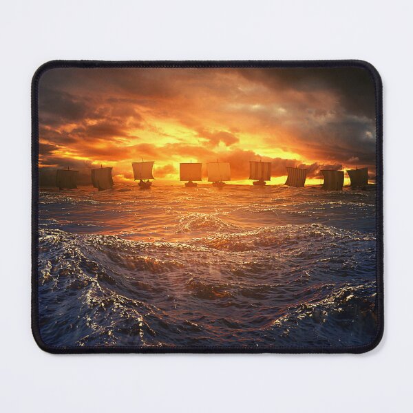 Item preview, Tremble! Vikings ships in sight designed and sold by londom.