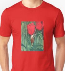 Tulips have a friend Unisex T-Shirt