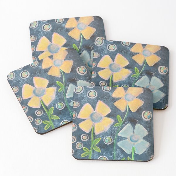 Item preview, Flower trio designed and sold by LMarieArt.