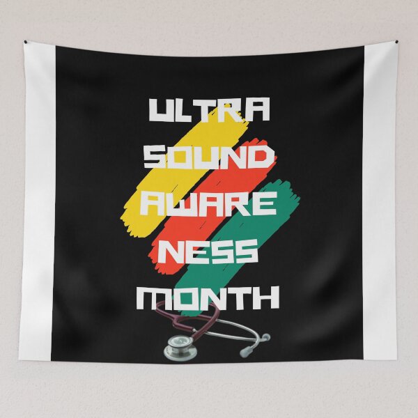 Item preview, ultrasound sound awareness month designed and sold by KushanXs.