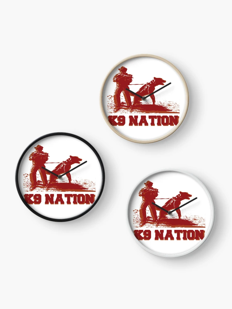 Thumbnail 3 of 4, Clock, K9 NATION designed and sold by KAMOS.