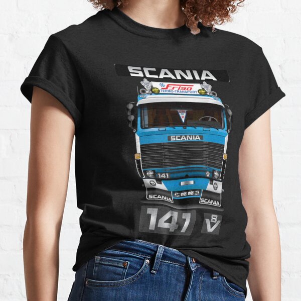 SCANIA 141 V8 Art créé numériquement T-shirt classique