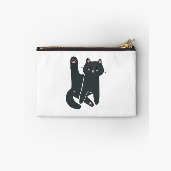 Item preview, Black Cat Licking Butt designed and sold by waddleworks.