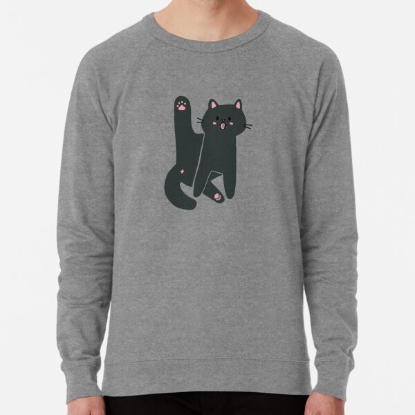 Cat licking sweater hotsell