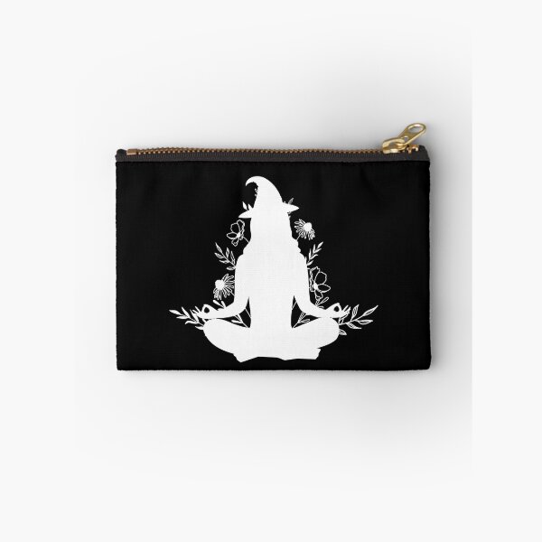 Item preview, Meditating Nature Witch White Silhouette  designed and sold by Suzalicious.