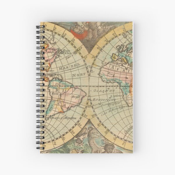 Cuaderno de viaje de mapas de EE. UU., Diario de viaje por carretera de EE.  UU., Planificador de vacaciones de Estados Unidos, Libro personalizado de