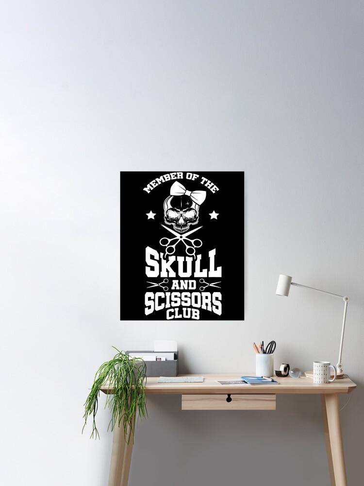 Hairdresser Member Of The Skull And Scissors Club' Women's Premium T-Shirt